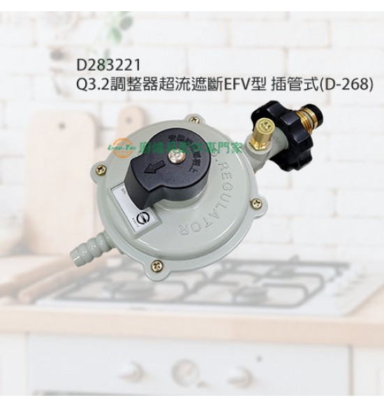 Q3.2調整器/超流遮斷EFV型(D-268)